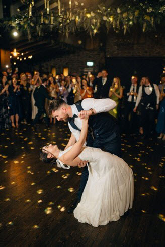 Cróna and Brendan with their wedding party.jpg