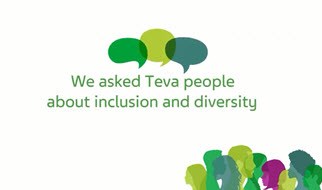 We asked Teva people about inclusion and diversity